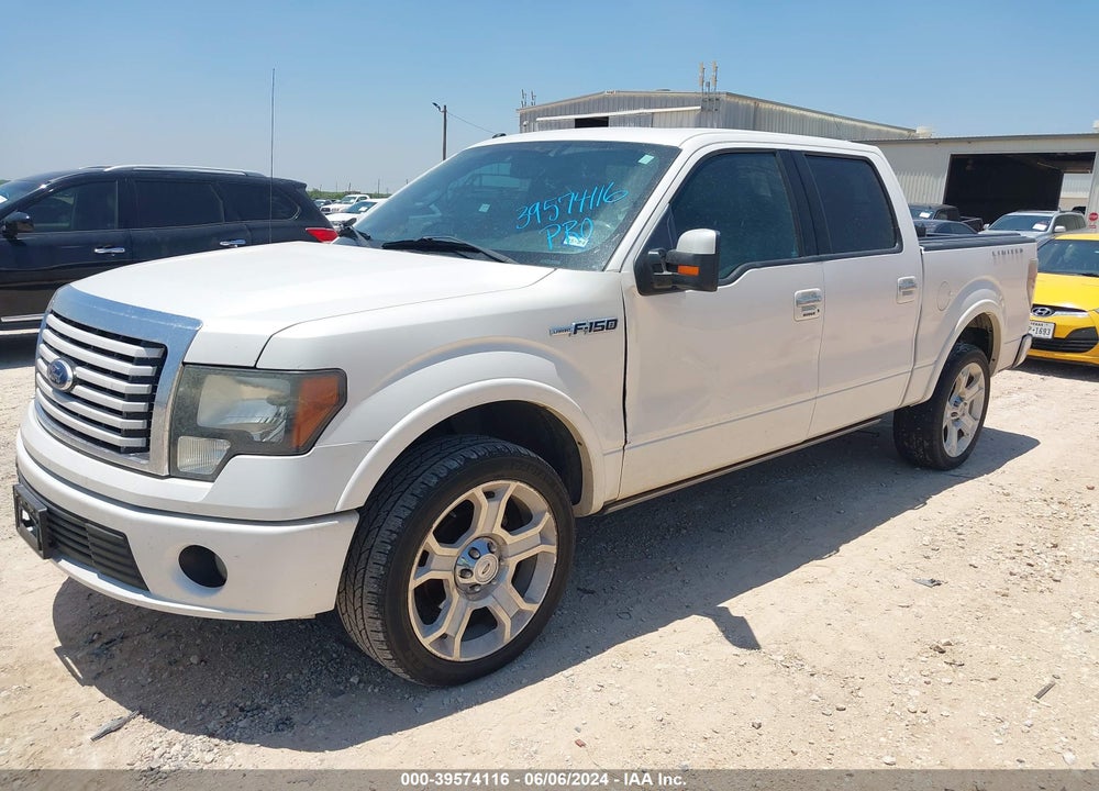 2011 FORD F-150 LARIAT LIMITED VIN: 1FTFW1E69BFB06197