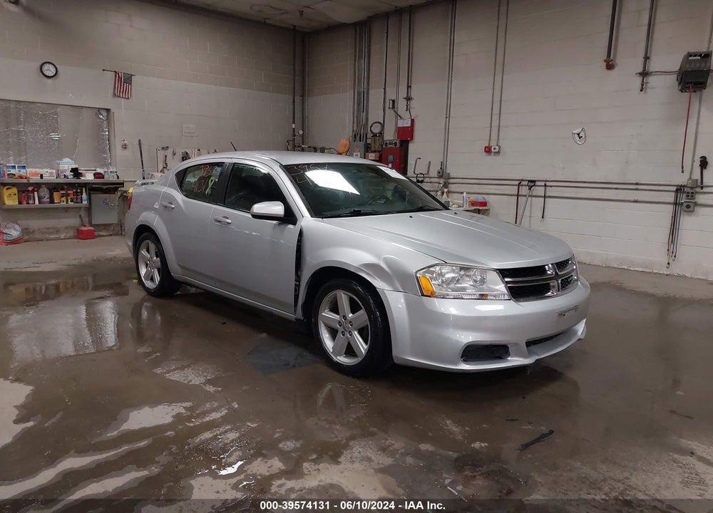 2011 DODGE AVENGER MAINSTREET VIN: 1B3BD1FB7BN602185
