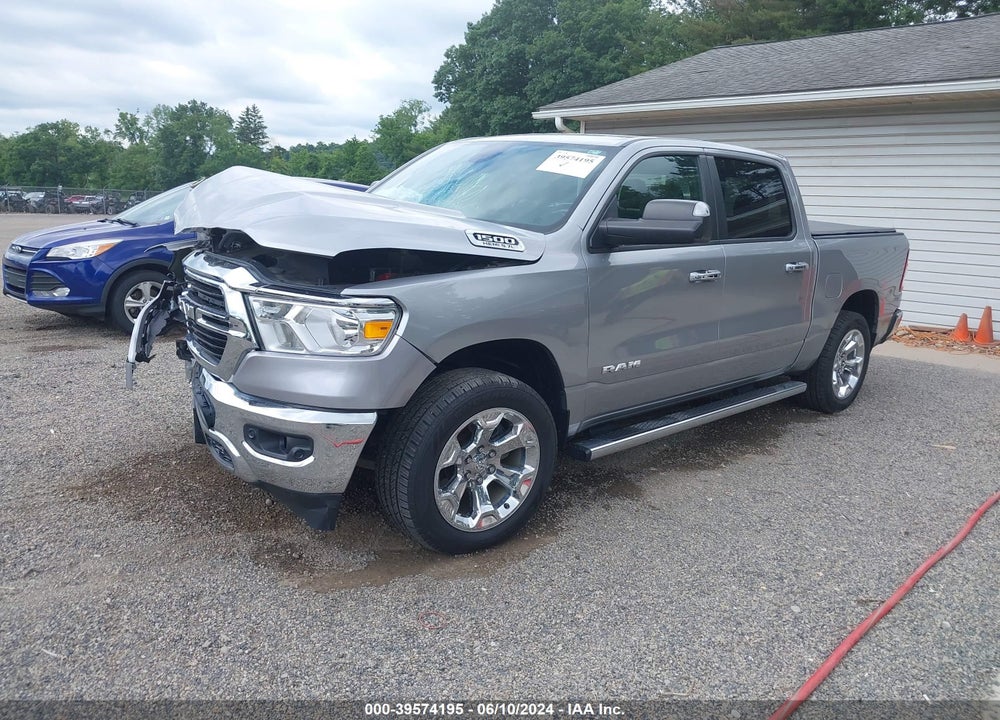 2019 RAM 1500 BIG HORN/LONE STAR 4X4 5'7 BOX VIN: 1C6SRFFT3KN876061