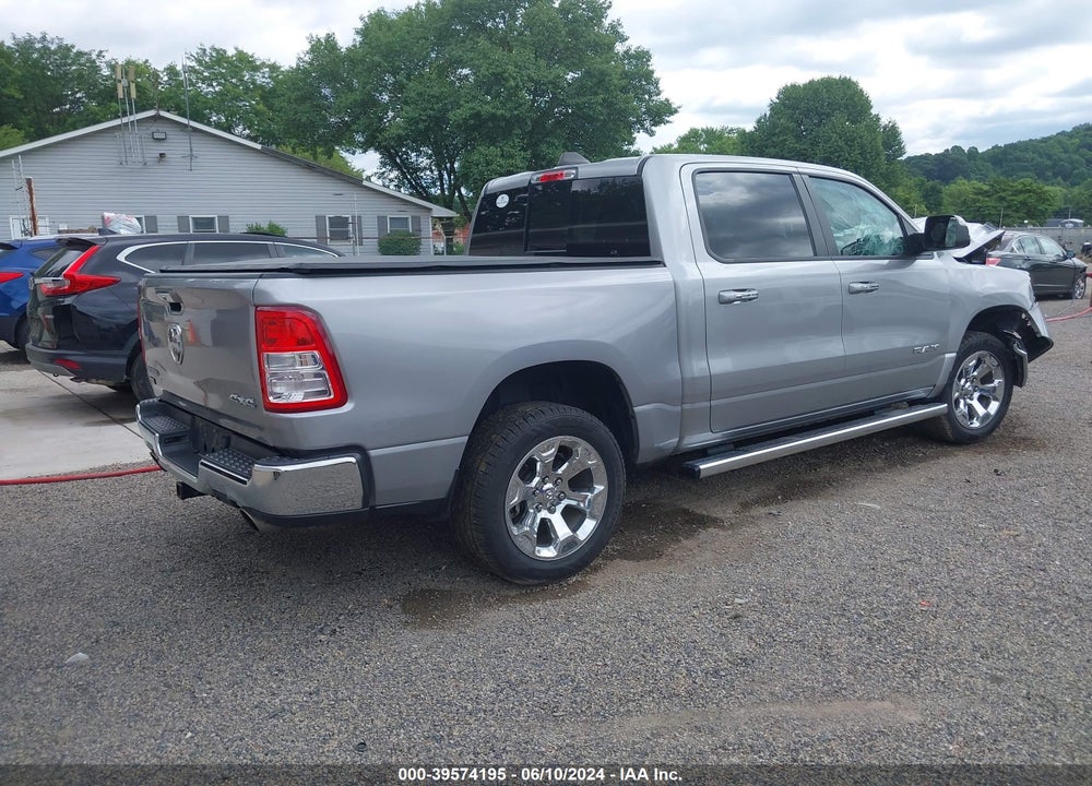 2019 RAM 1500 BIG HORN/LONE STAR 4X4 5'7 BOX VIN: 1C6SRFFT3KN876061