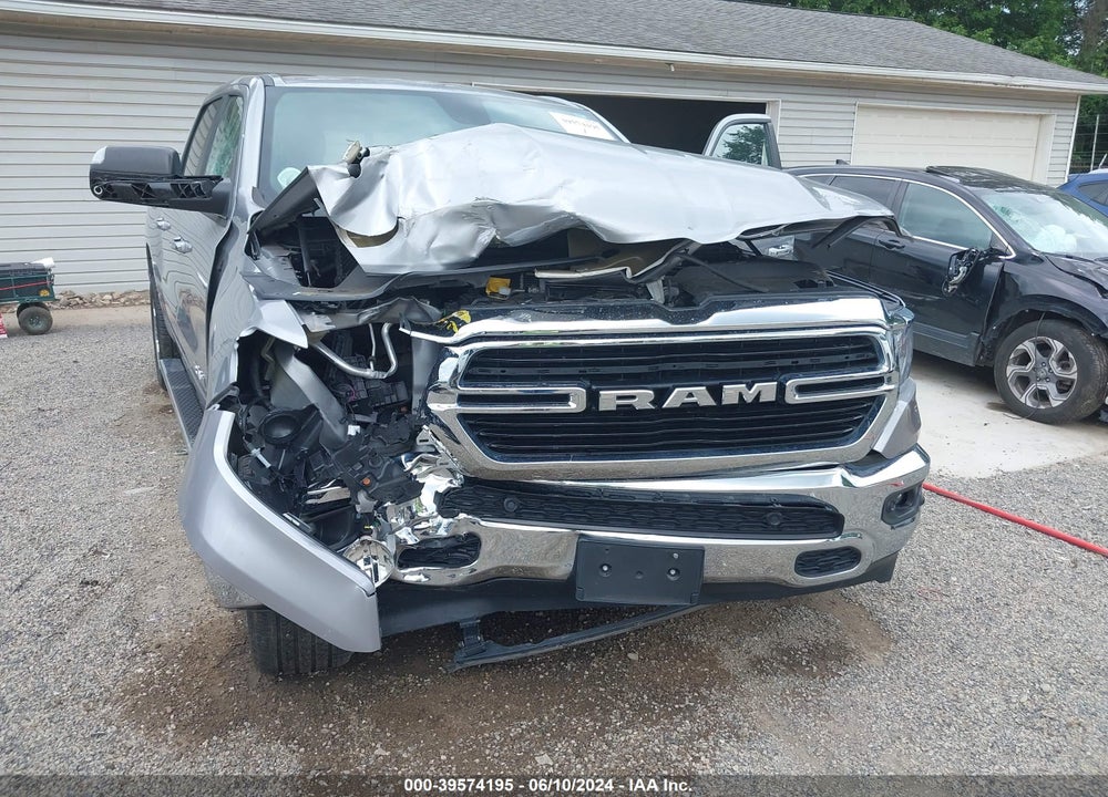 2019 RAM 1500 BIG HORN/LONE STAR 4X4 5'7 BOX VIN: 1C6SRFFT3KN876061