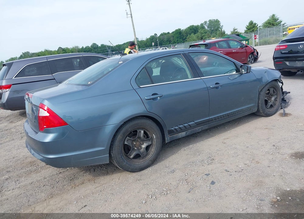 2011 FORD FUSION VIN: 3FAHP0HA2BR260369