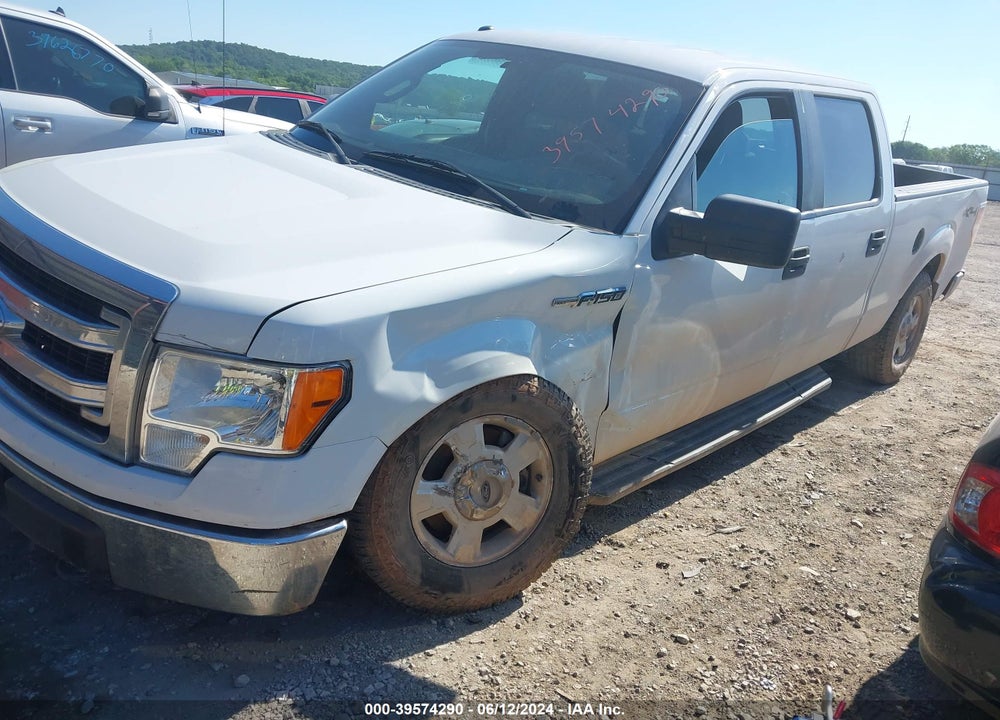 2013 FORD F-150 XLT VIN: 1FTFW1EF7DFB85114
