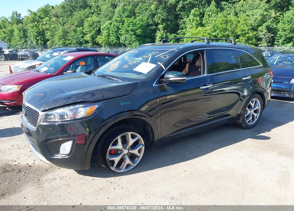 2018 KIA SORENTO 3.3L SX VIN: 5XYPK4A5XJG396556