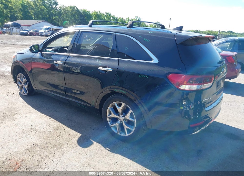 2018 KIA SORENTO 3.3L SX VIN: 5XYPK4A5XJG396556