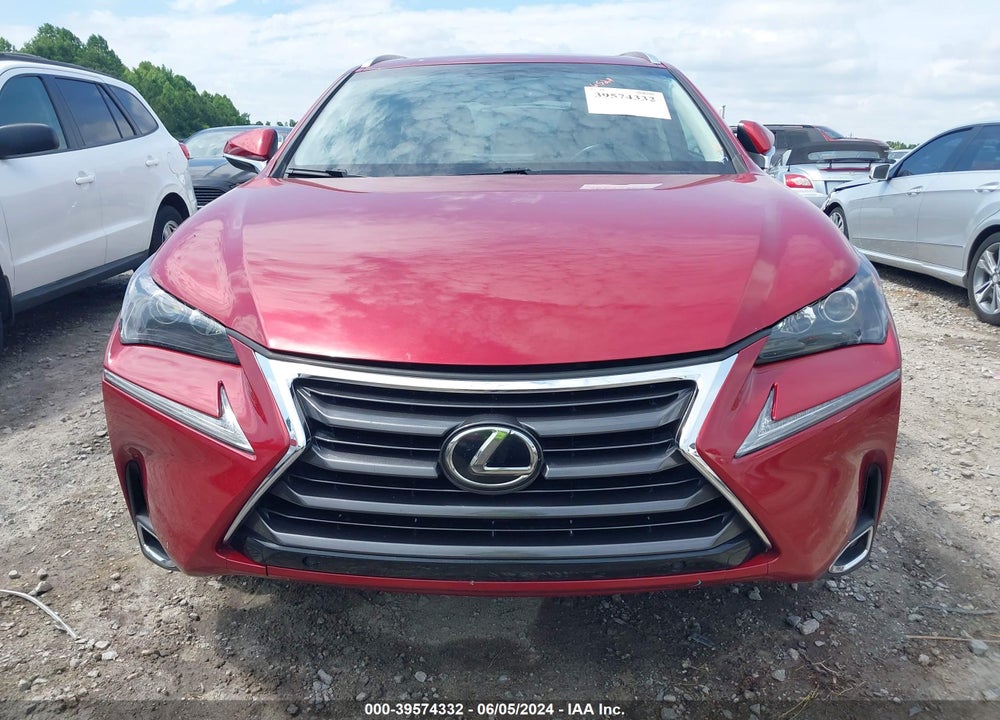 2016 LEXUS NX 200T VIN: JTJYARBZ5G2040988