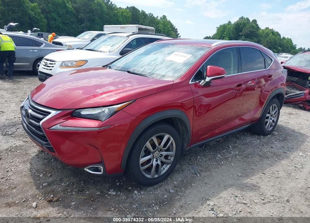 2016 LEXUS NX 200T VIN: JTJYARBZ5G2040988