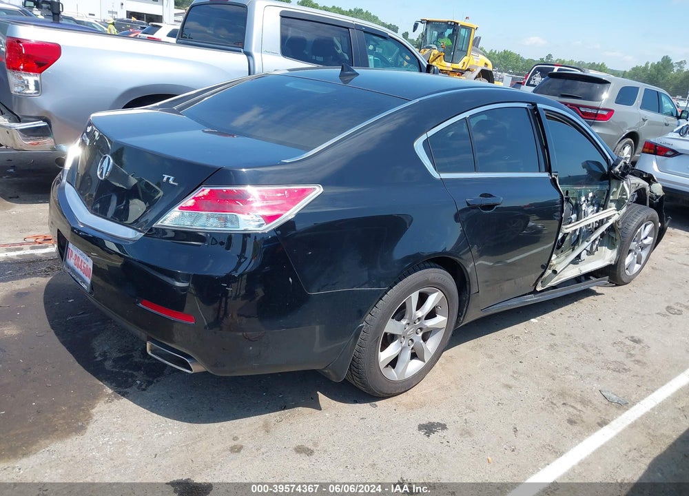 2012 ACURA TL 3.5 VIN: 19UUA8F2XCA039474