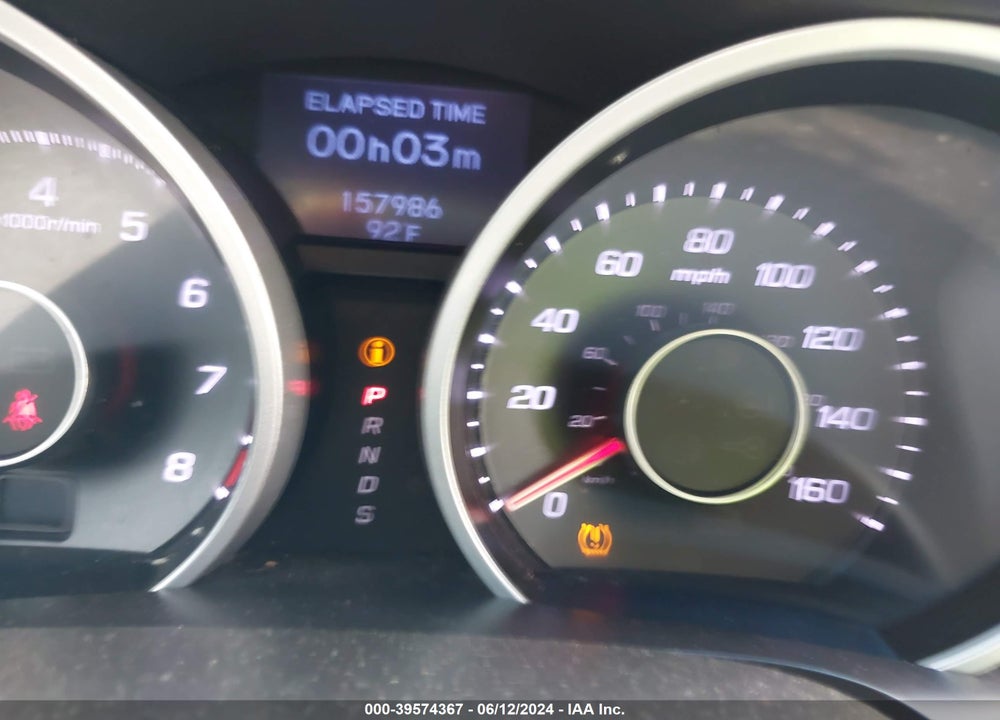 2012 ACURA TL 3.5 VIN: 19UUA8F2XCA039474