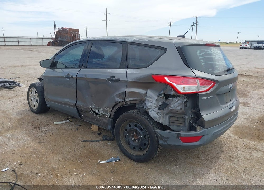2014 FORD ESCAPE S VIN: 1FMCU0F74EUC07654