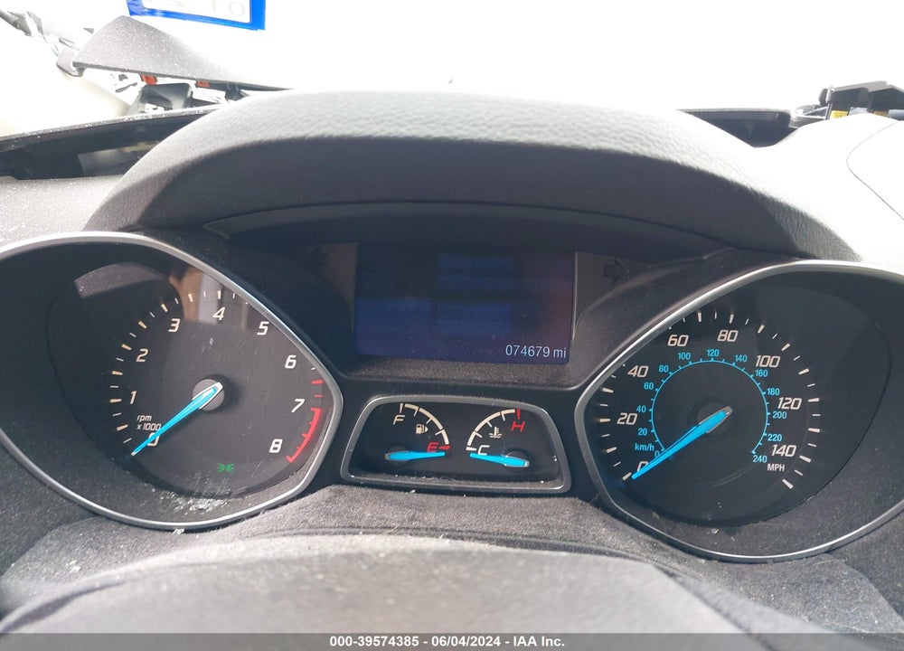 2014 FORD ESCAPE S VIN: 1FMCU0F74EUC07654