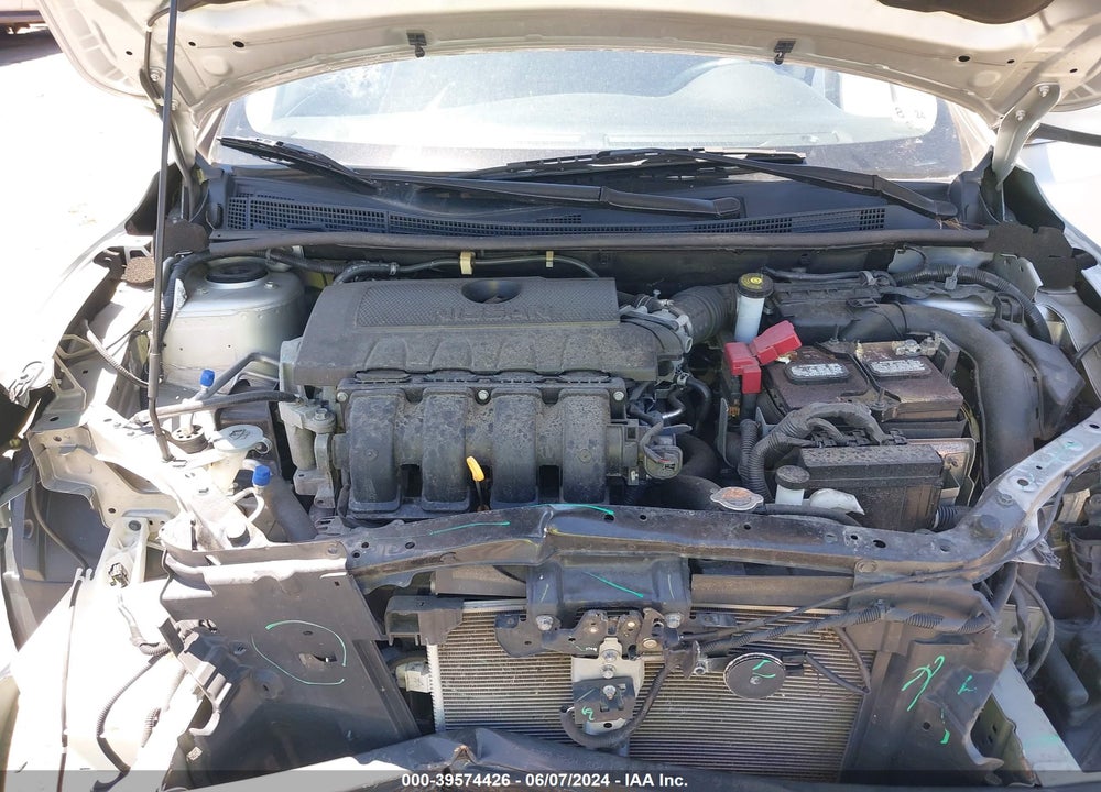 2017 NISSAN SENTRA S VIN: 3N1AB7AP1HY346873