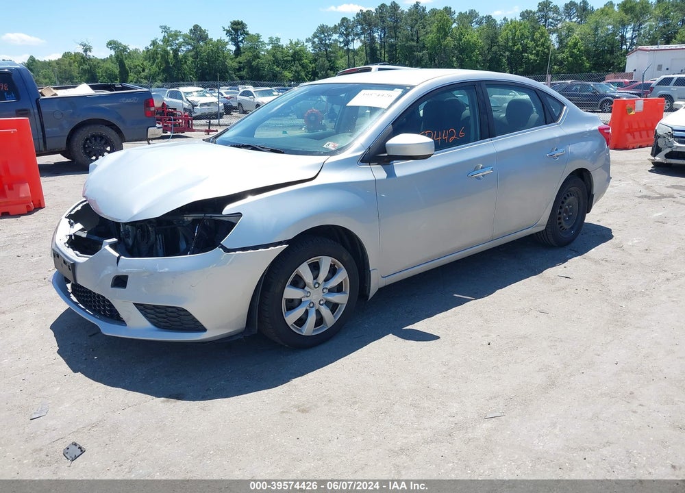 2017 NISSAN SENTRA S VIN: 3N1AB7AP1HY346873