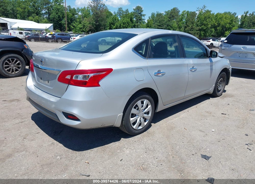 2017 NISSAN SENTRA S VIN: 3N1AB7AP1HY346873