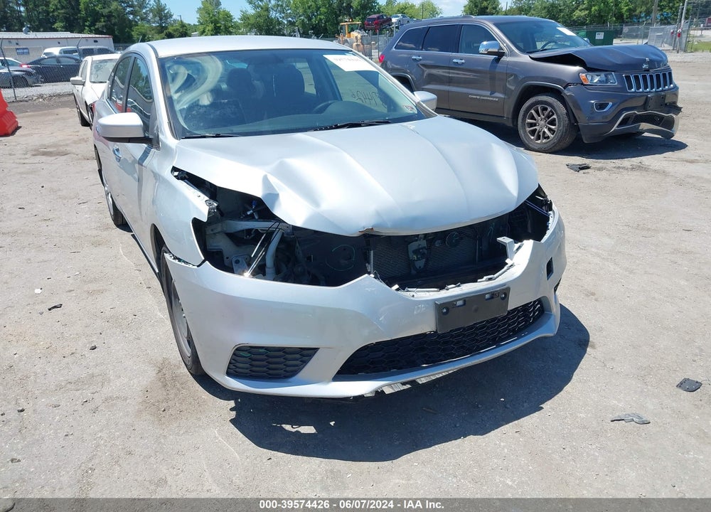 2017 NISSAN SENTRA S VIN: 3N1AB7AP1HY346873