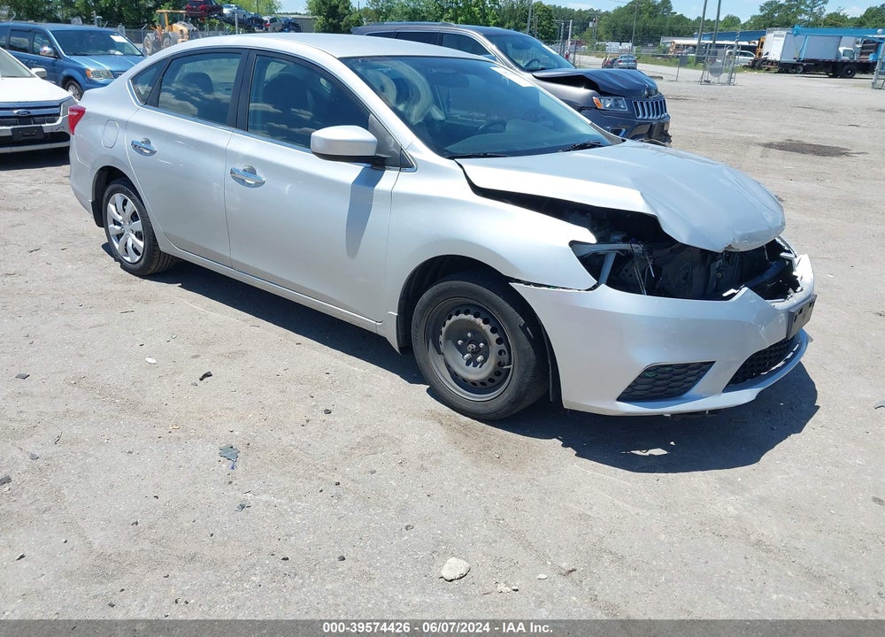 2017 NISSAN SENTRA S VIN: 3N1AB7AP1HY346873