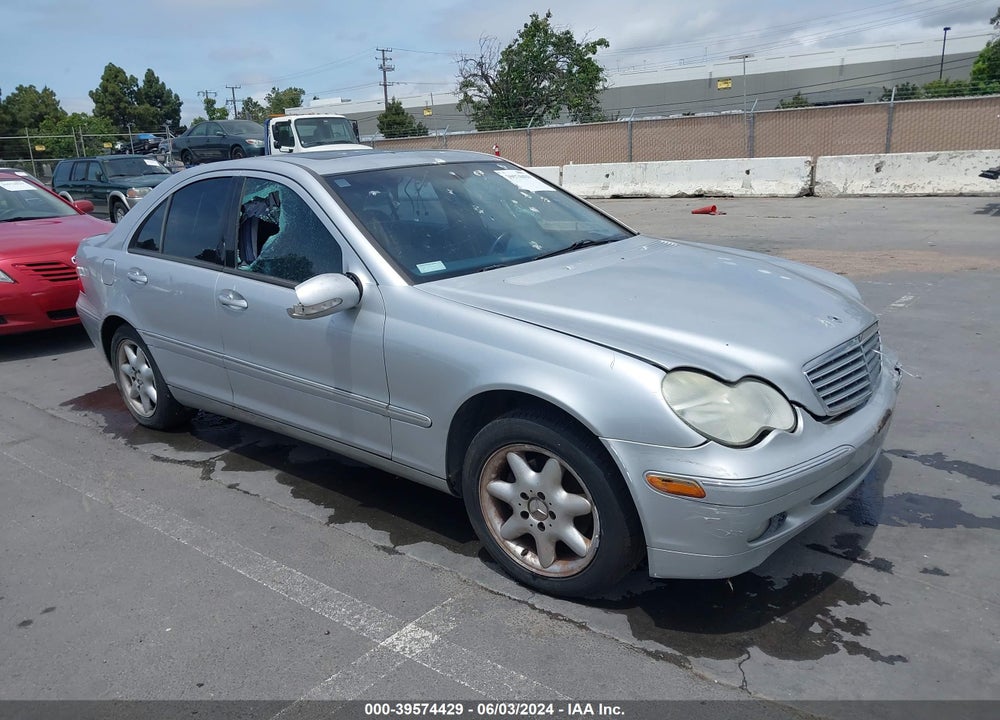 2002 MERCEDES-BENZ C 240 VIN: WDBRF61J62F229412