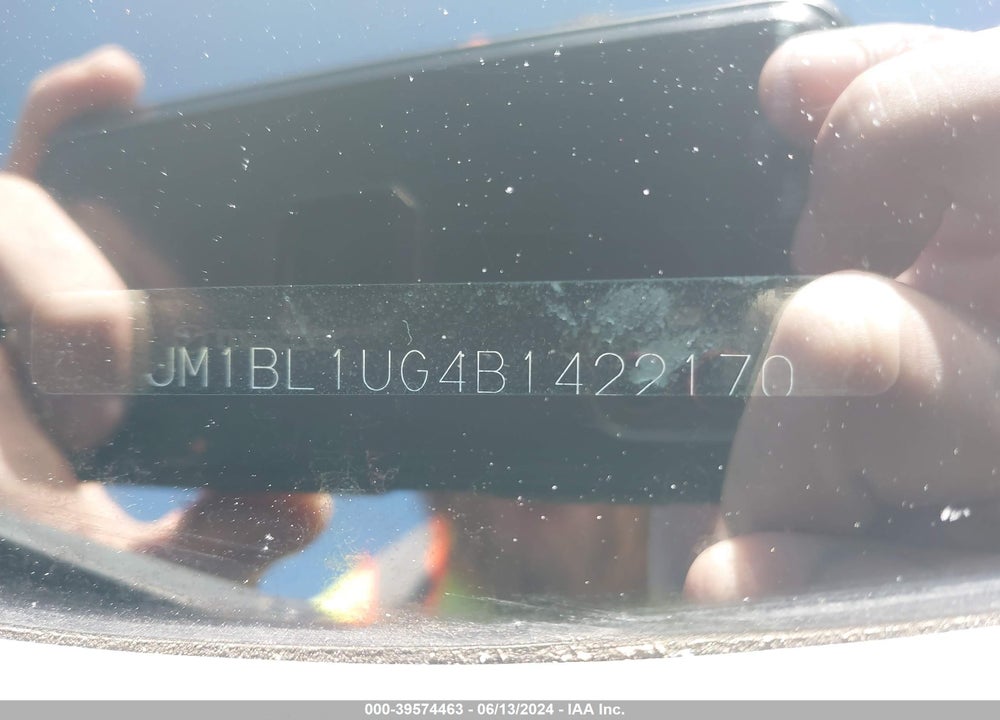2011 MAZDA 3 I SPORT VIN: JM1BL1UG4B1422170