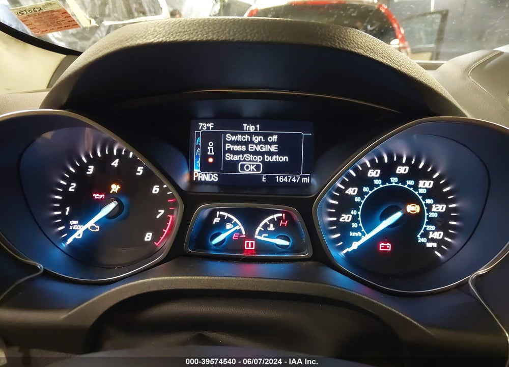 2015 FORD ESCAPE TITANIUM VIN: 1FMCU9J92FUB33536