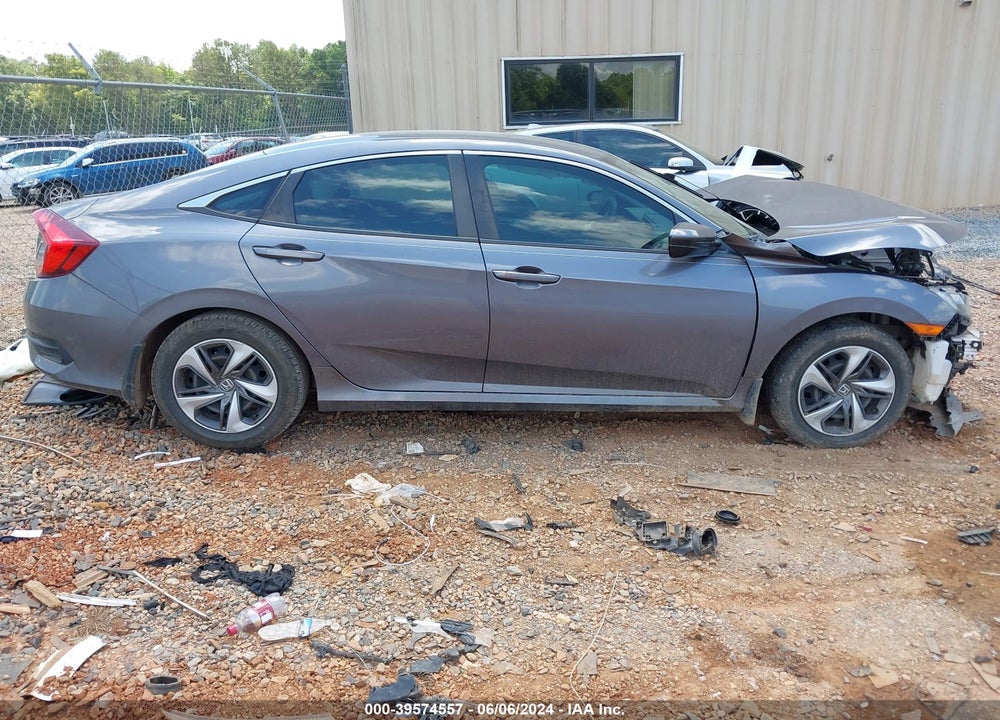 2019 HONDA CIVIC LX VIN: 19XFC2F67KE027392