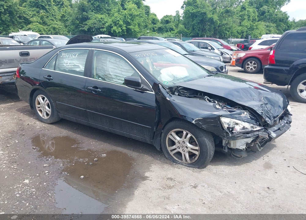 2007 HONDA ACCORD 2.4 EX VIN: 1HGCM56827A190403