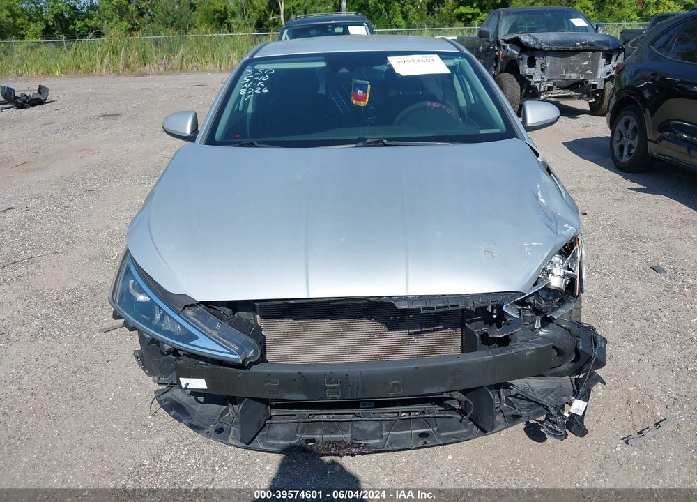 2020 HYUNDAI ELANTRA SEL VIN: 5NPD84LF4LH538726