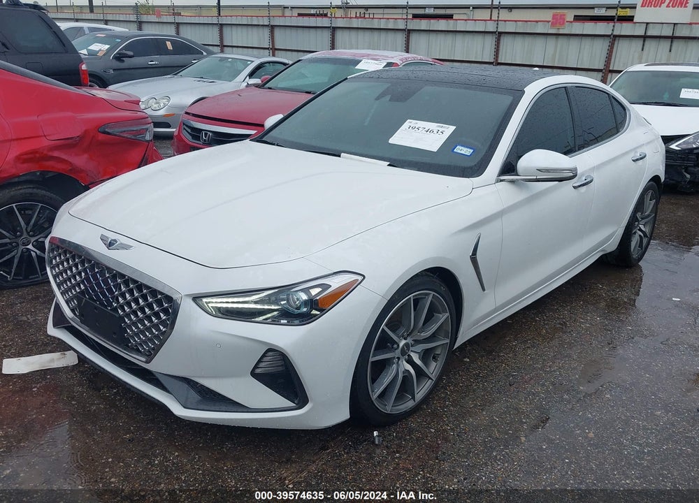 2021 GENESIS G70 2.0T RWD VIN: KMTG44LA8MU072353