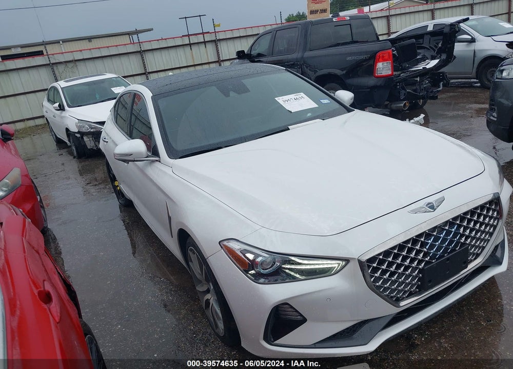 2021 GENESIS G70 2.0T RWD VIN: KMTG44LA8MU072353