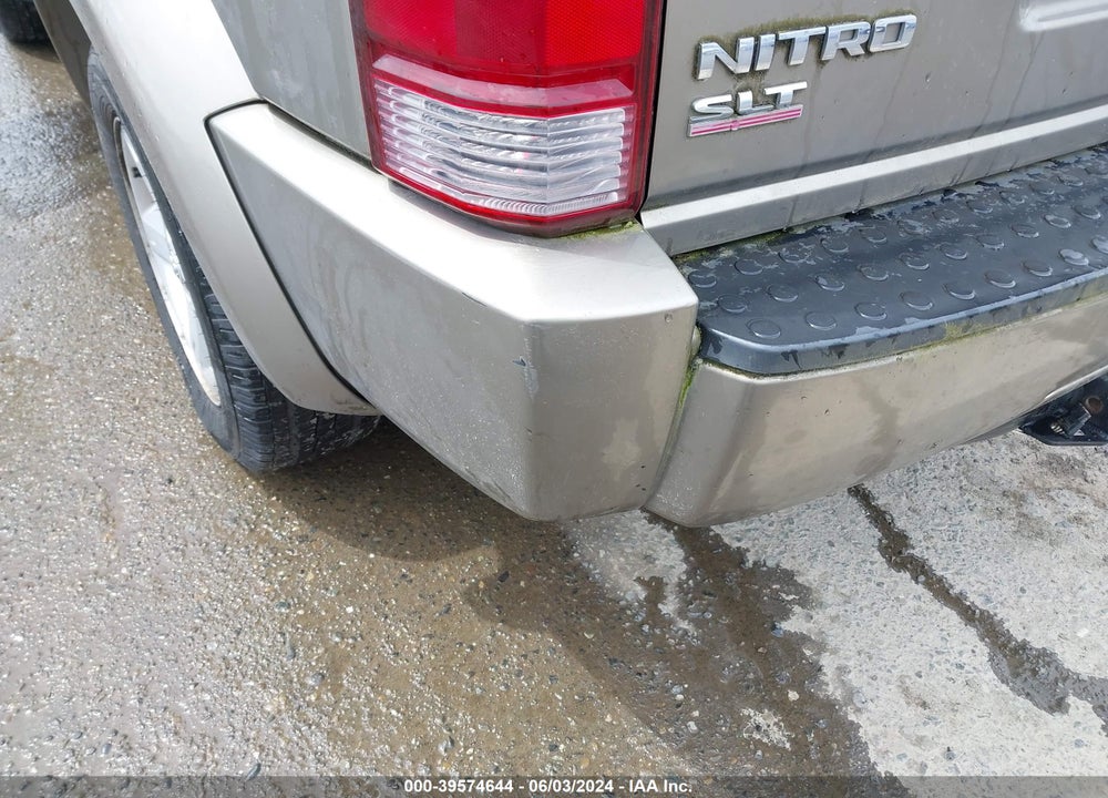 2007 DODGE NITRO SLT/RT VIN: 1D8GU58KX7W613502