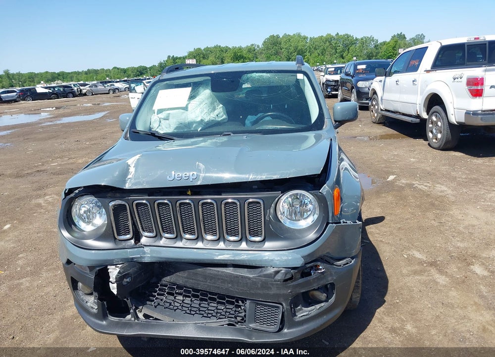 2017 JEEP RENEGADE LATITUDE 4X4 VIN: ZACCJBBB0HPF56142