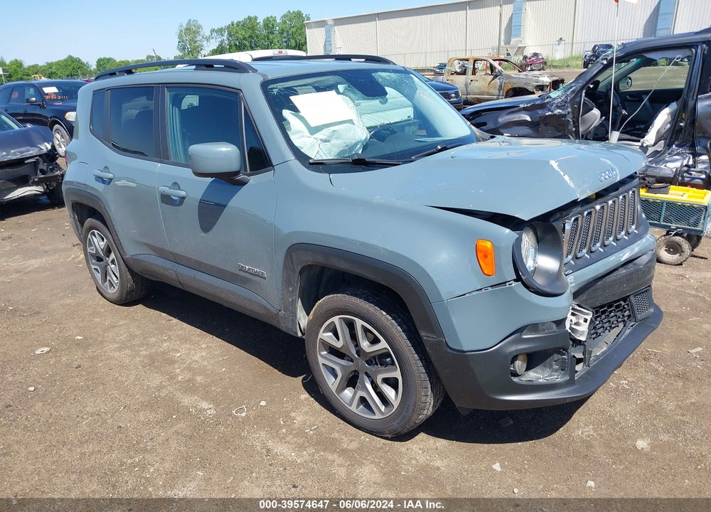 2017 JEEP RENEGADE LATITUDE 4X4 VIN: ZACCJBBB0HPF56142