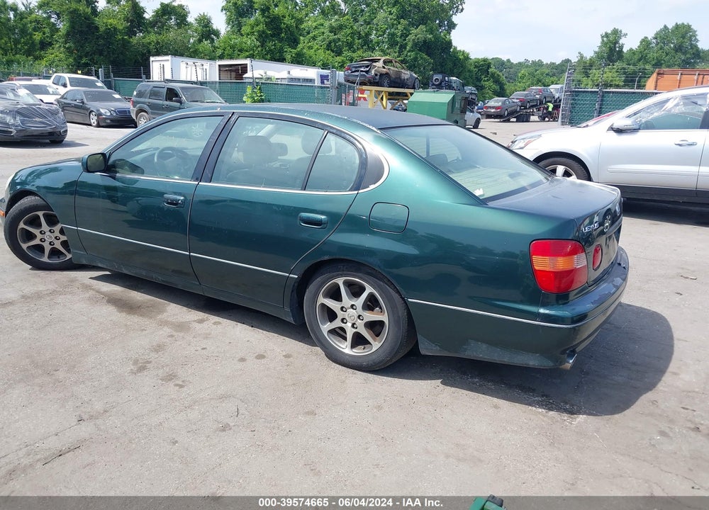 1998 LEXUS GS 400 VIN: JT8BH68X3W0010597