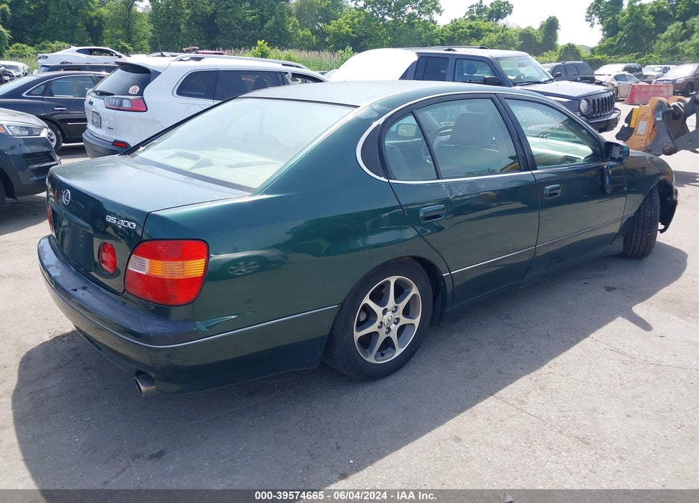 1998 LEXUS GS 400 VIN: JT8BH68X3W0010597