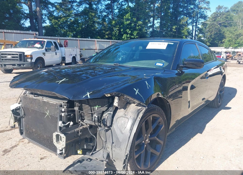 2019 DODGE CHARGER SXT RWD VIN: 2C3CDXBG8KH549968
