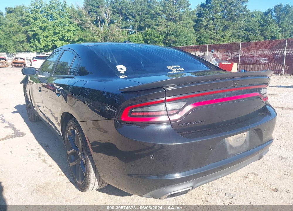 2019 DODGE CHARGER SXT RWD VIN: 2C3CDXBG8KH549968