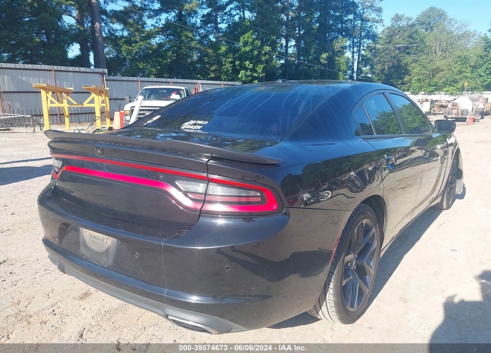 2019 DODGE CHARGER SXT RWD VIN: 2C3CDXBG8KH549968