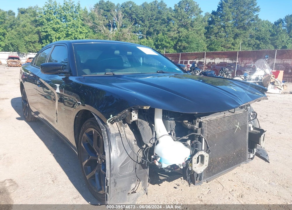 2019 DODGE CHARGER SXT RWD VIN: 2C3CDXBG8KH549968