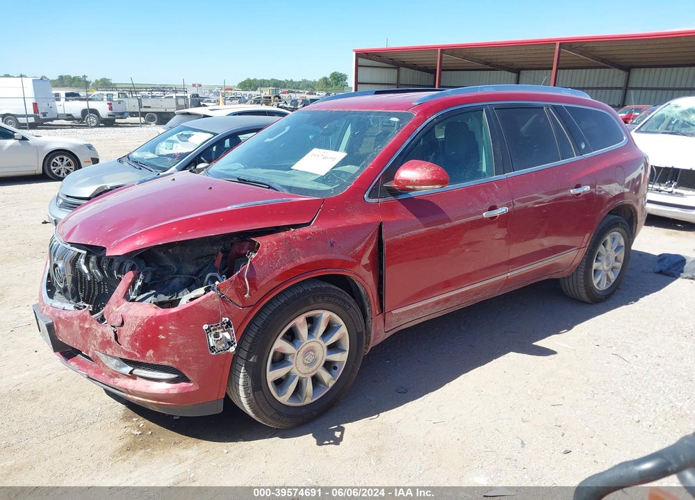 2013 BUICK ENCLAVE LEATHER VIN: 5GAKVCKD5DJ135410