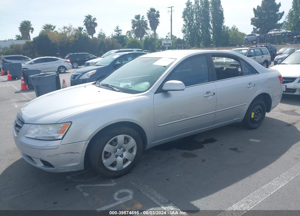 2009 HYUNDAI SONATA GLS VIN: 5NPET46C29H495081