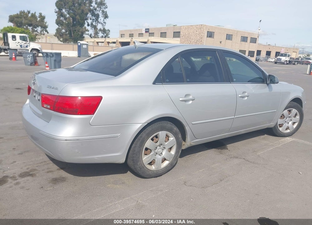 2009 HYUNDAI SONATA GLS VIN: 5NPET46C29H495081