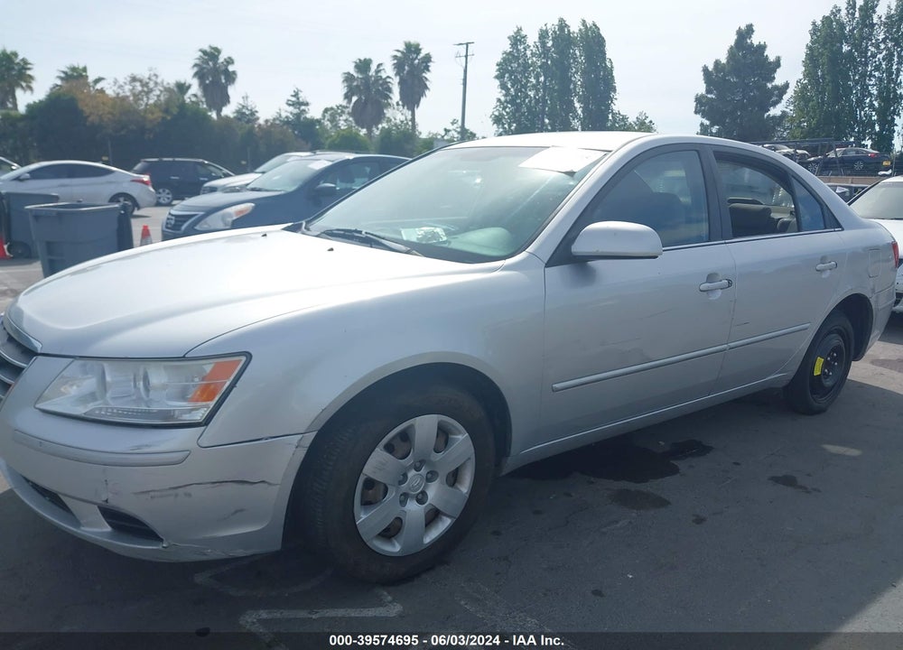 2009 HYUNDAI SONATA GLS VIN: 5NPET46C29H495081