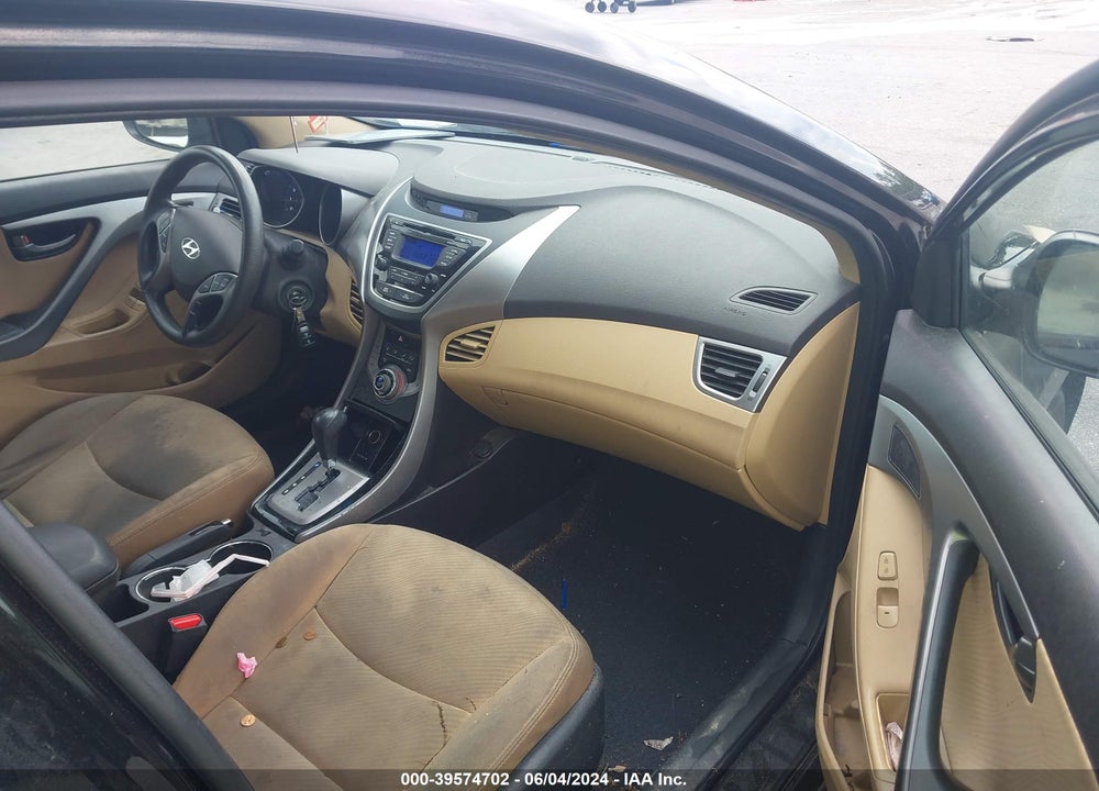 2013 HYUNDAI ELANTRA GLS VIN: 5NPDH4AE7DH421668