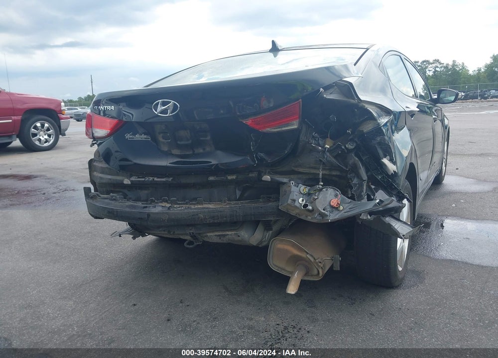 2013 HYUNDAI ELANTRA GLS VIN: 5NPDH4AE7DH421668