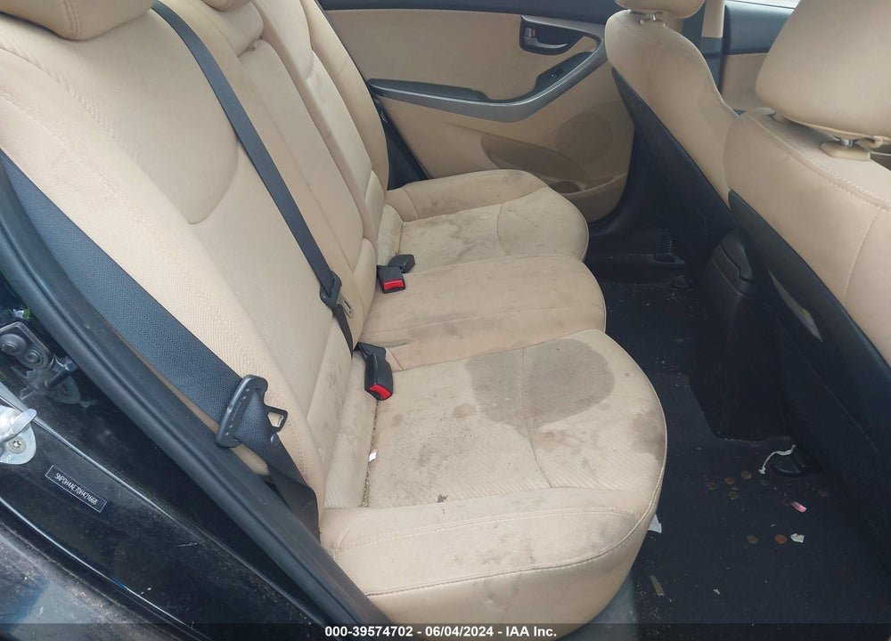 2013 HYUNDAI ELANTRA GLS VIN: 5NPDH4AE7DH421668
