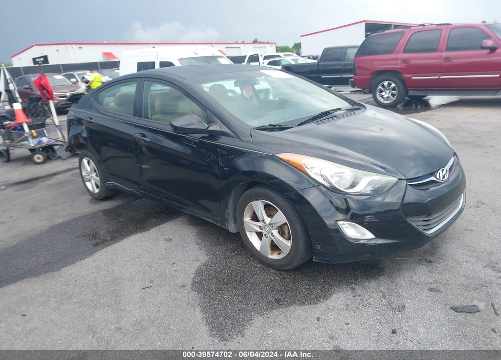 2013 HYUNDAI ELANTRA GLS VIN: 5NPDH4AE7DH421668
