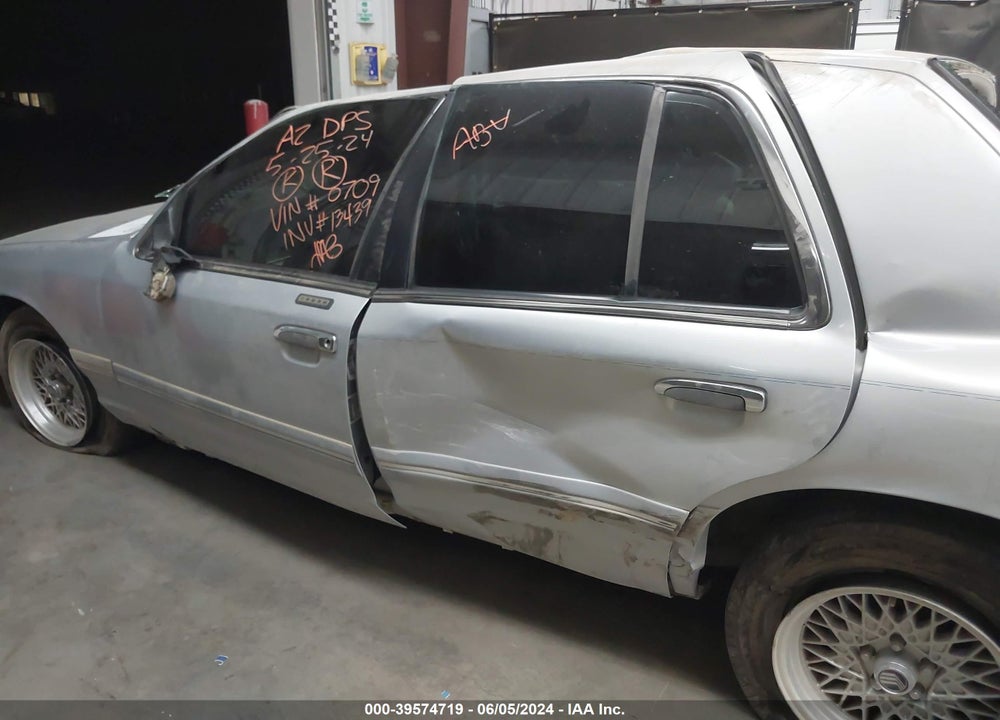 1997 MERCURY GRAND MARQUIS LS VIN: 2MELM75W9VX740709