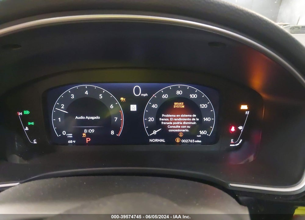 2024 HONDA CIVIC SPORT TOURING VIN: 19XFL1H89RE013626