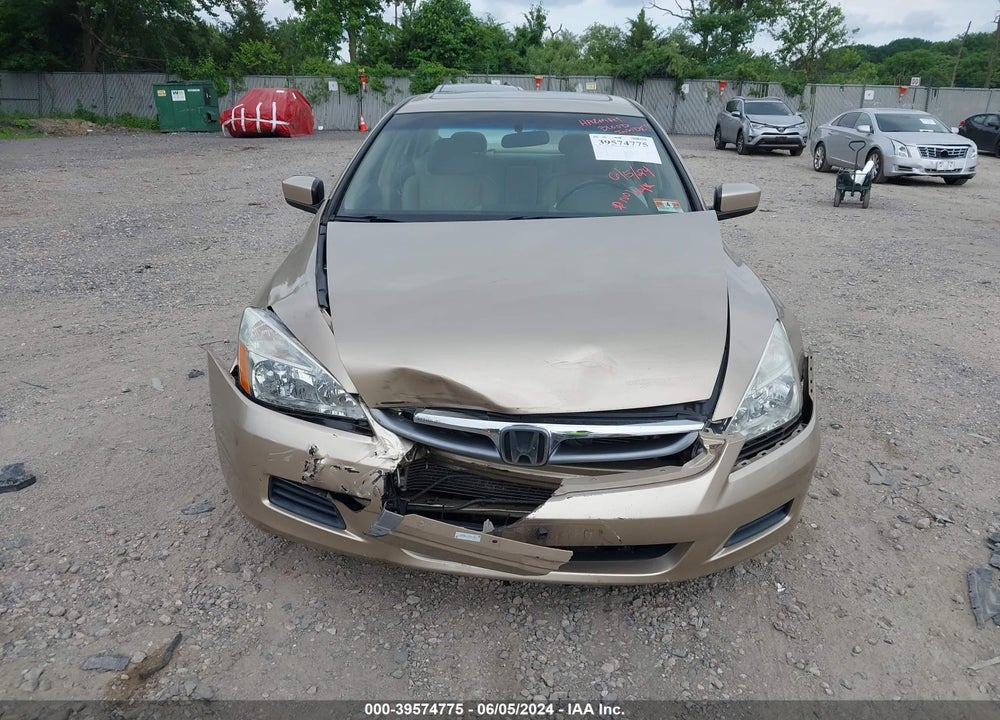 2006 HONDA ACCORD 3.0 EX VIN: 1HGCM66546A014639