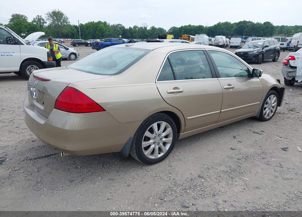 2006 HONDA ACCORD 3.0 EX VIN: 1HGCM66546A014639
