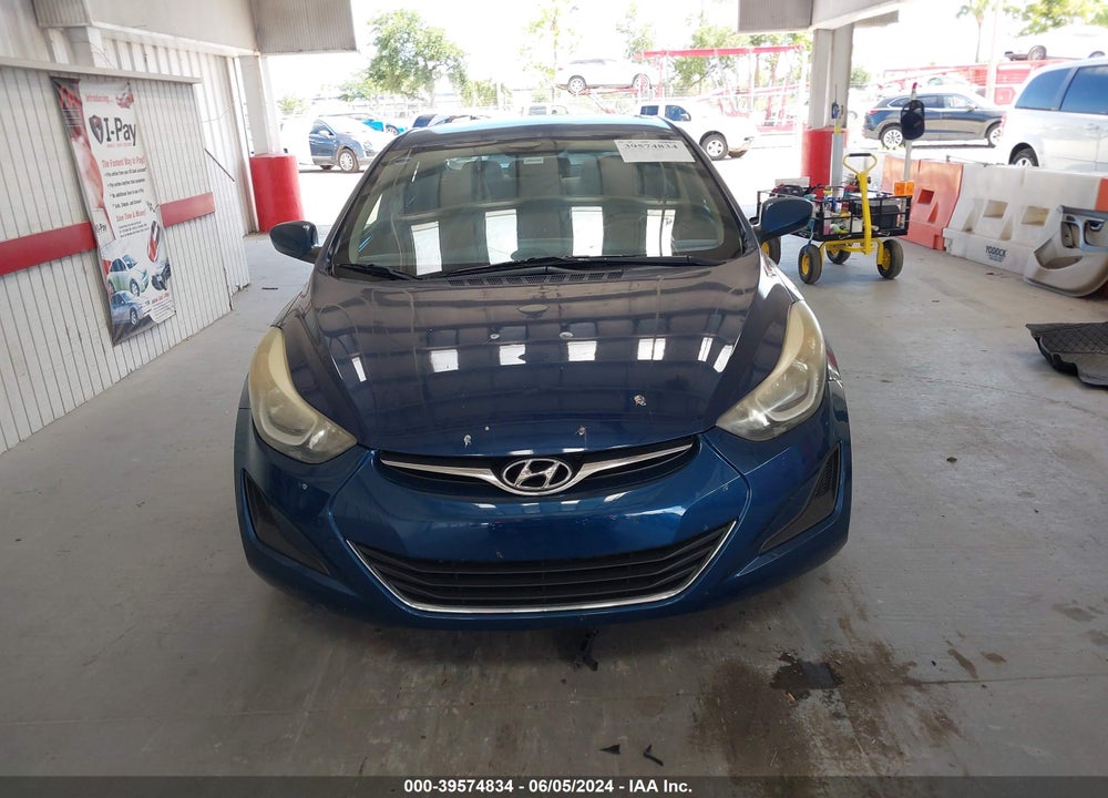 2016 HYUNDAI ELANTRA SE VIN: KMHDH4AE4GU638004